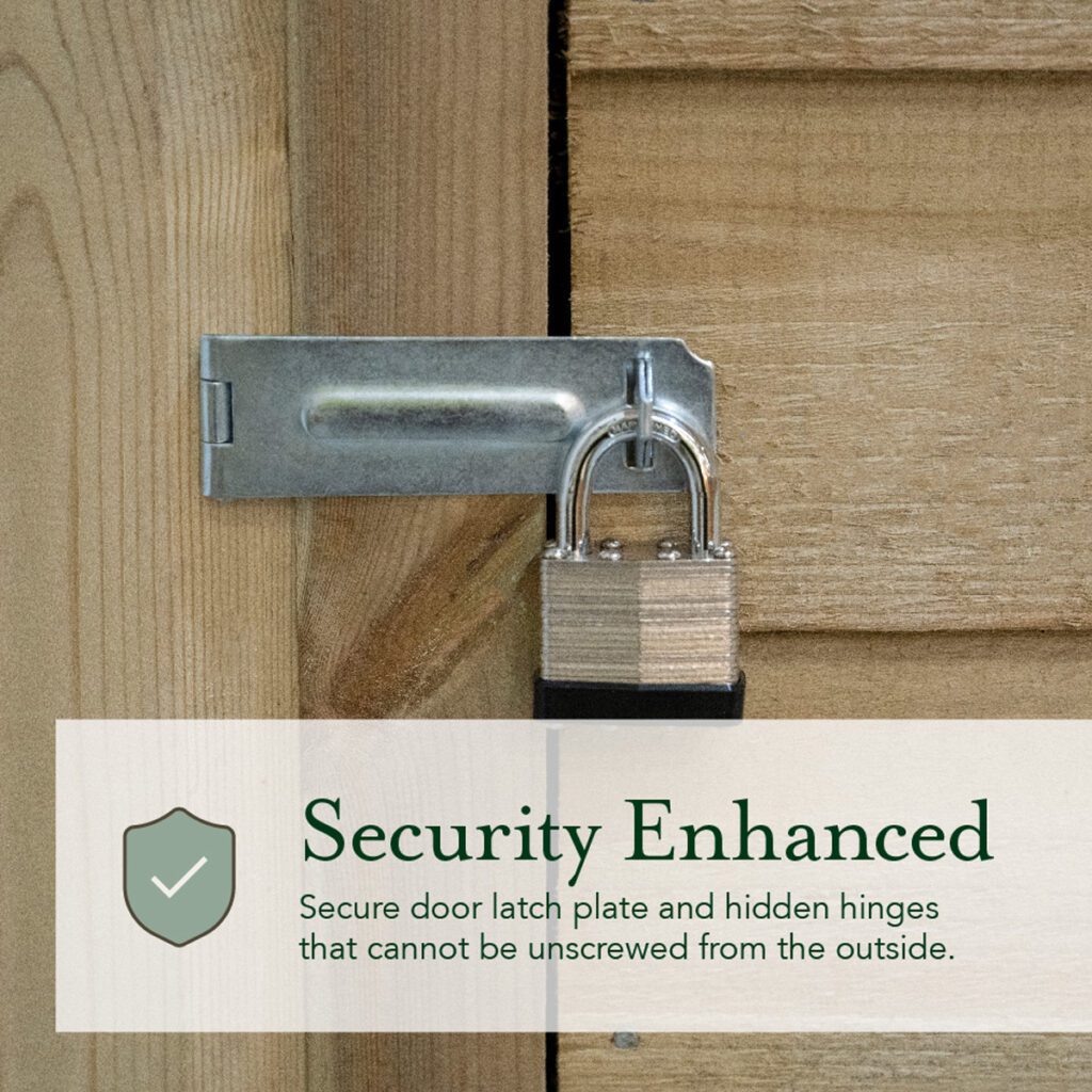 4LIFE Apex Shed 7×7 – Double Door – 2 Window (Installation) 5013053200018 2